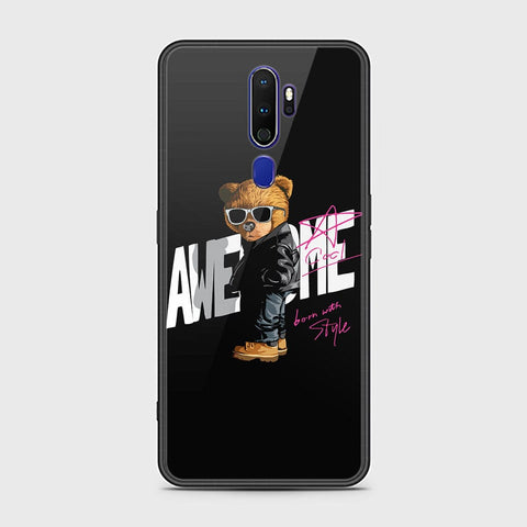 Oppo A9 2020 Cover - Stellar Series - HQ Ultra Shine Premium Infinity Glass Soft Silicon Borders Case