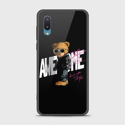 Samsung Galaxy A02 Cover - Stellar Series - HQ Ultra Shine Premium Infinity Glass Soft Silicon Borders Case