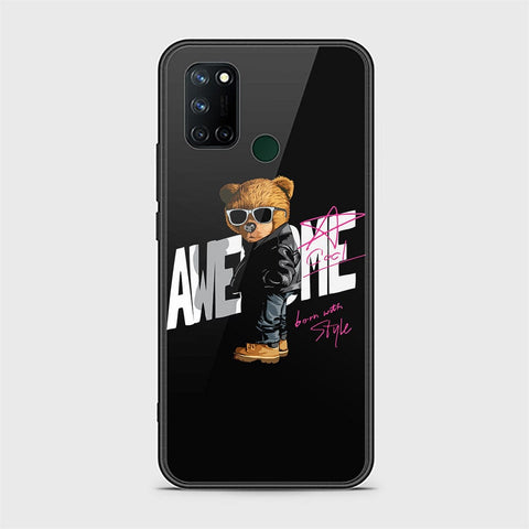 Realme C17 Cover - Stellar Series - HQ Ultra Shine Premium Infinity Glass Soft Silicon Borders Case