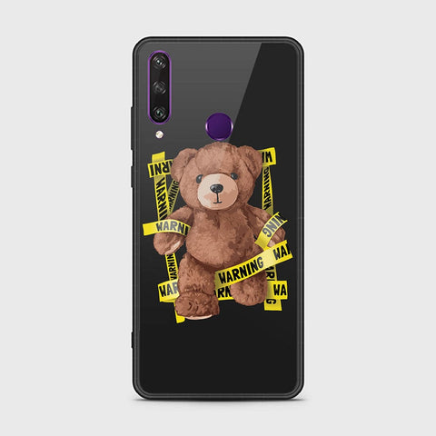 Huawei Y6p Cover - Stellar Series - HQ Ultra Shine Premium Infinity Glass Soft Silicon Borders Case