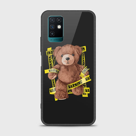 Infinix Note 10 Cover - Stellar Series - HQ Ultra Shine Premium Infinity Glass Soft Silicon Borders Case