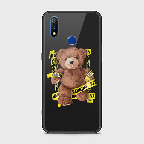 Realme 3 Cover - Stellar Series - HQ Ultra Shine Premium Infinity Glass Soft Silicon Borders Case