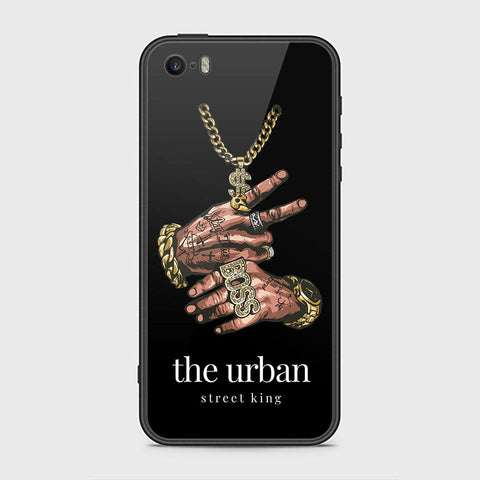 iPhone 5 Cover - Stellar Series - HQ Ultra Shine Premium Infinity Glass Soft Silicon Borders Case