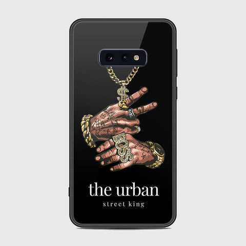 Samsung Galaxy S10e Cover - Stellar Series - HQ Ultra Shine Premium Infinity Glass Soft Silicon Borders Case