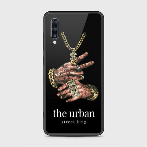 Samsung Galaxy A70s Cover - Stellar Series - HQ Ultra Shine Premium Infinity Glass Soft Silicon Borders Case