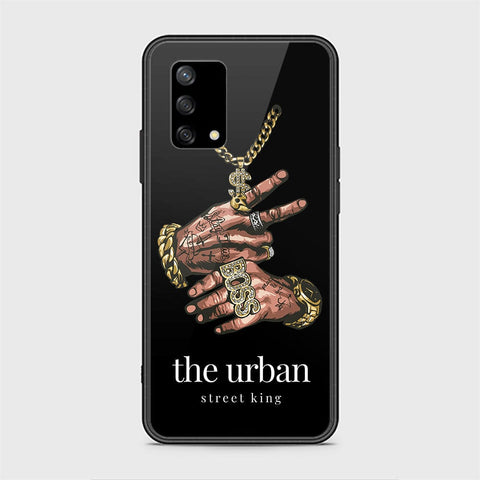 Oppo A74 Cover - Stellar Series - HQ Ultra Shine Premium Infinity Glass Soft Silicon Borders Case
