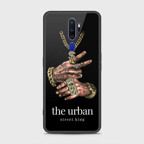 Oppo A5 2020 Cover - Stellar Series - HQ Ultra Shine Premium Infinity Glass Soft Silicon Borders Case
