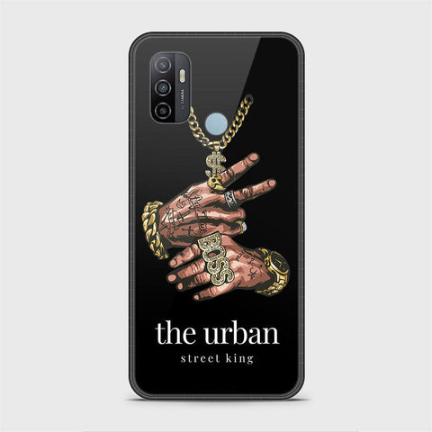 Oppo A53 Cover - Stellar Series - HQ Ultra Shine Premium Infinity Glass Soft Silicon Borders Case
