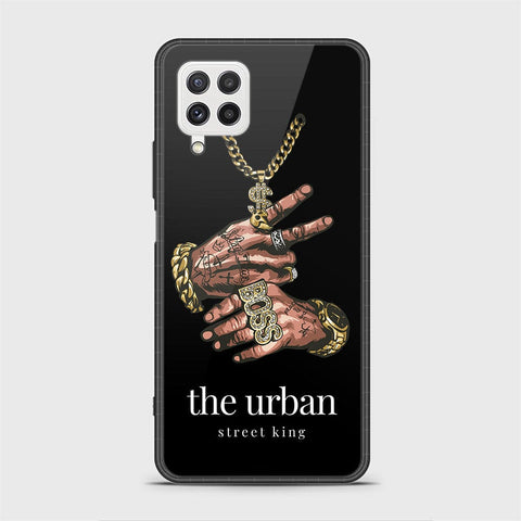 Samsung Galaxy A22 Cover - Stellar Series - HQ Ultra Shine Premium Infinity Glass Soft Silicon Borders Case