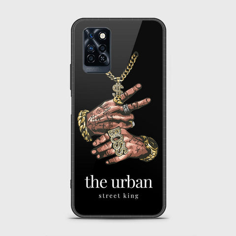 Infinix Note 10 Pro Cover - Stellar Series - HQ Ultra Shine Premium Infinity Glass Soft Silicon Borders Case