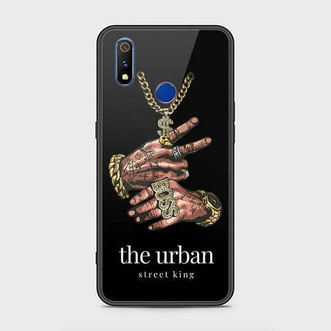 Realme 3i Cover - Stellar Series - HQ Ultra Shine Premium Infinity Glass Soft Silicon Borders Case