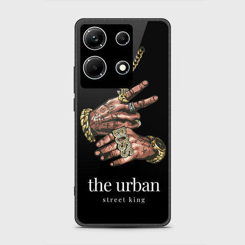 Infinix Note 30 Pro Cover- Stellar Series - HQ Ultra Shine Premium Infinity Glass Soft Silicon Borders Case