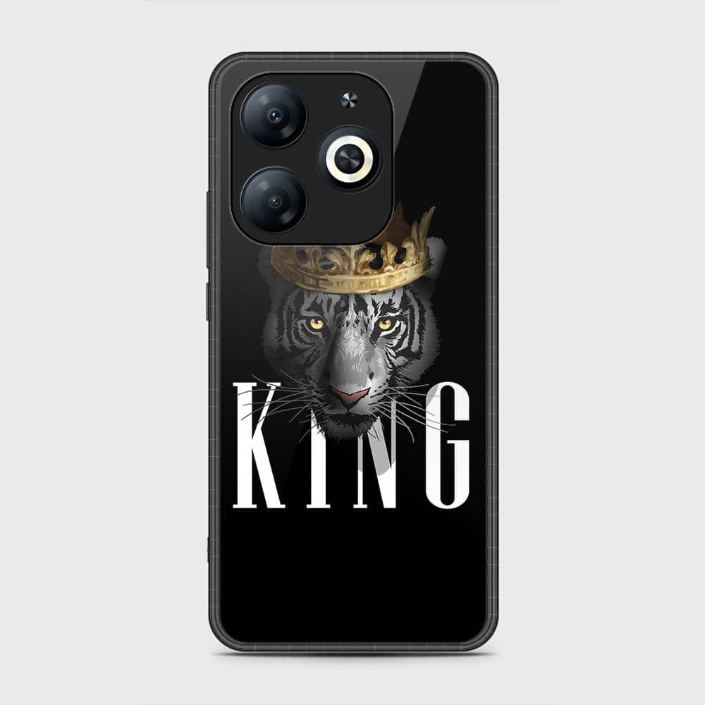 Infinix Smart 8 Cover- Stellar Series - HQ Ultra Shine Premium Infinity Glass Soft Silicon Borders Case (Fast Delivery)(S)