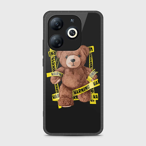 Infinix Hot 40i Cover- Stellar Series - HQ Ultra Shine Premium Infinity Glass Soft Silicon Borders Case