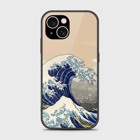 iPhone 15 Cover- Stellar Series - HQ Ultra Shine Premium Infinity Glass Soft Silicon Borders Case