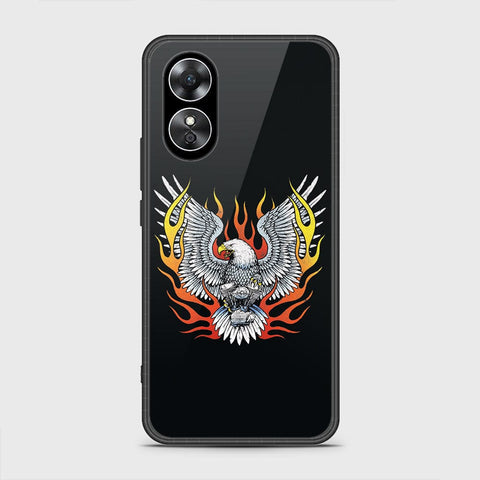 Oppo A17 Cover- Stellar Series - HQ Ultra Shine Premium Infinity Glass Soft Silicon Borders Case