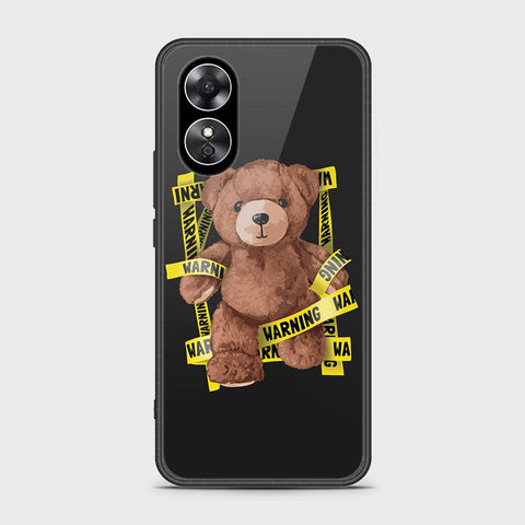 Oppo A17 Cover- Stellar Series - HQ Ultra Shine Premium Infinity Glass Soft Silicon Borders Case