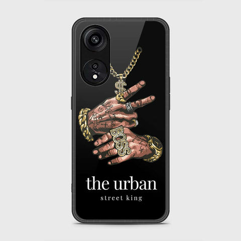 Oppo A1 Pro  Cover- Stellar Series - HQ Ultra Shine Premium Infinity Glass Soft Silicon Borders Case