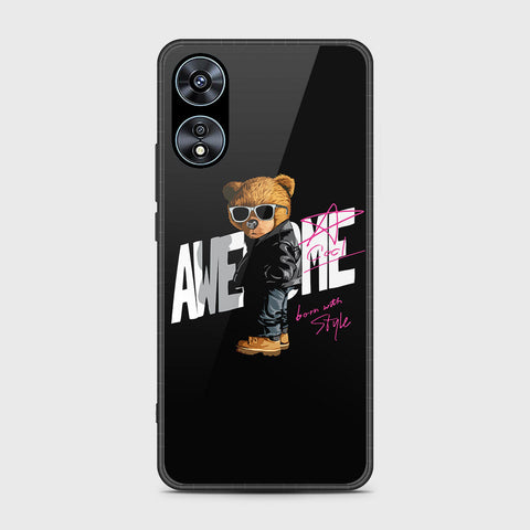 Oppo A78 4G Cover- Stellar Series - HQ Ultra Shine Premium Infinity Glass Soft Silicon Borders Case