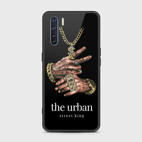 Oppo Reno 3 Cover- Stellar Series - HQ Ultra Shine Premium Infinity Glass Soft Silicon Borders Case