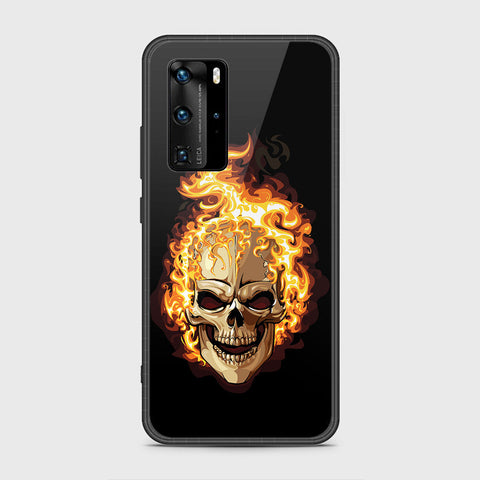 Huawei P40 Pro Cover- Stellar Series - HQ Ultra Shine Premium Infinity Glass Soft Silicon Borders Case