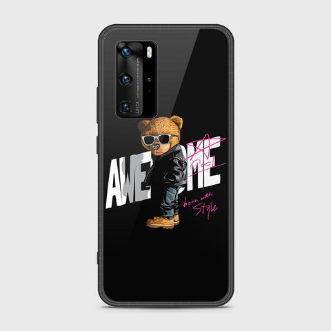 Huawei P40 Pro Cover- Stellar Series - HQ Ultra Shine Premium Infinity Glass Soft Silicon Borders Case