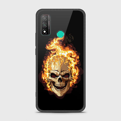 Huawei P smart 2020 Cover - Stellar Series - HQ Ultra Shine Premium Infinity Glass Soft Silicon Borders Case