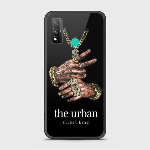 Huawei P smart 2020 Cover - Stellar Series - HQ Ultra Shine Premium Infinity Glass Soft Silicon Borders Case