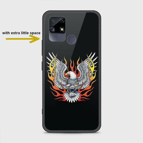 Realme Narzo 30A Cover- Stellar Series - HQ Ultra Shine Premium Infinity Glass Soft Silicon Borders Case