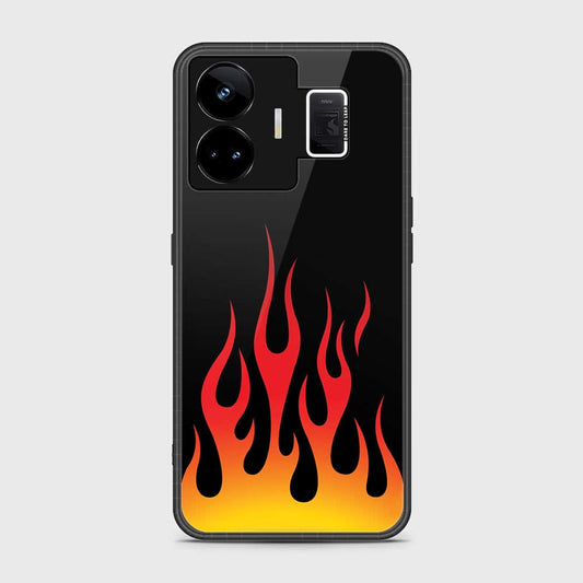 Realme GT3 Cover- Stellar Series - HQ Ultra Shine Premium Infinity Glass Soft Silicon Borders Case