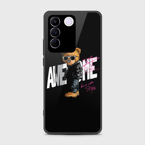 Vivo S16e Cover- Stellar Series - HQ Ultra Shine Premium Infinity Glass Soft Silicon Borders Case