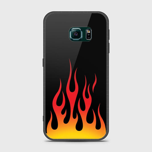 Samsung Galaxy S6 Edge Cover- Stellar Series - HQ Ultra Shine Premium Infinity Glass Soft Silicon Borders Case