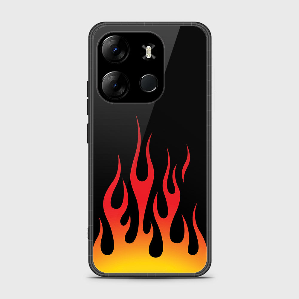 Tecno Pop 7 Pro Cover- Stellar Series - HQ Ultra Shine Premium Infinity Glass Soft Silicon Borders Case