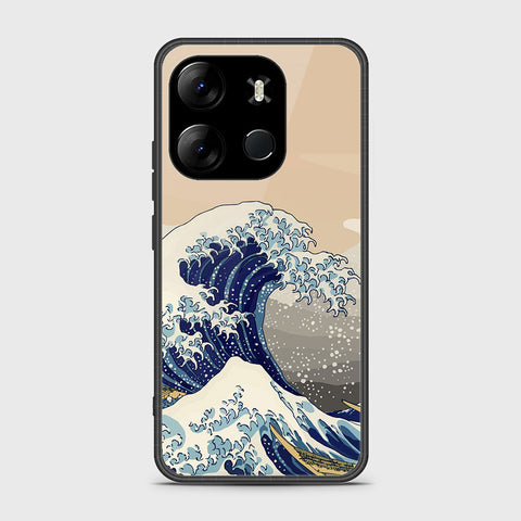 Tecno Pop 7 Pro Cover- Stellar Series - HQ Ultra Shine Premium Infinity Glass Soft Silicon Borders Case