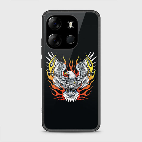 Tecno Pop 7 Pro Cover- Stellar Series - HQ Ultra Shine Premium Infinity Glass Soft Silicon Borders Case
