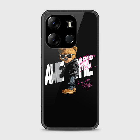 Tecno Pop 7 Pro Cover- Stellar Series - HQ Ultra Shine Premium Infinity Glass Soft Silicon Borders Case