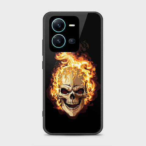 Vivo V25 5G Cover- Stellar Series - HQ Ultra Shine Premium Infinity Glass Soft Silicon Borders Case