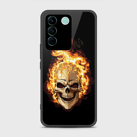 Vivo V27e Cover- Stellar Series - HQ Ultra Shine Premium Infinity Glass Soft Silicon Borders Case