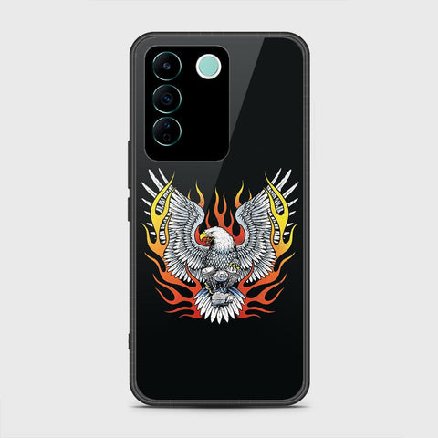 Vivo V27e Cover- Stellar Series - HQ Ultra Shine Premium Infinity Glass Soft Silicon Borders Case