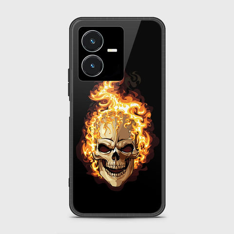 Vivo Y22 Cover- Stellar Series - HQ Ultra Shine Premium Infinity Glass Soft Silicon Borders Case