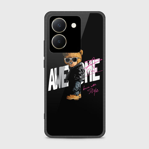 Vivo Y27s Cover- Stellar Series - HQ Ultra Shine Premium Infinity Glass Soft Silicon Borders Case