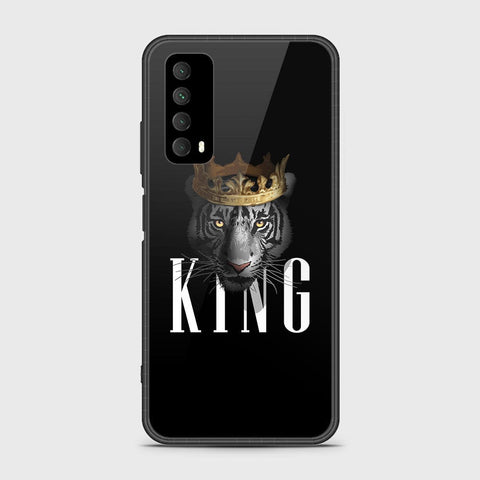 Huawei Psmart 2021 Cover- Stellar Series - HQ Ultra Shine Premium Infinity Glass Soft Silicon Borders Case