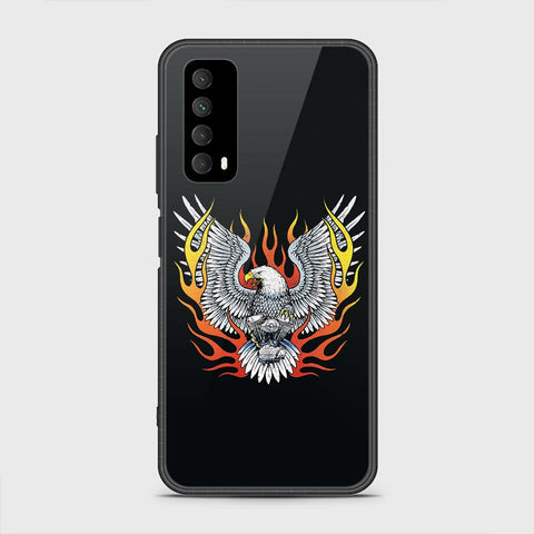 Huawei Psmart 2021 Cover- Stellar Series - HQ Ultra Shine Premium Infinity Glass Soft Silicon Borders Case