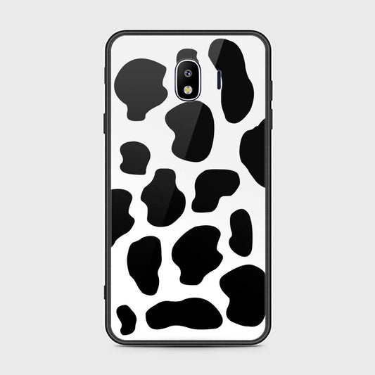 Samsung Galaxy J4 2018 Cover - Vanilla Dream Series - HQ Ultra Shine Premium Infinity Glass Soft Silicon Borders Case