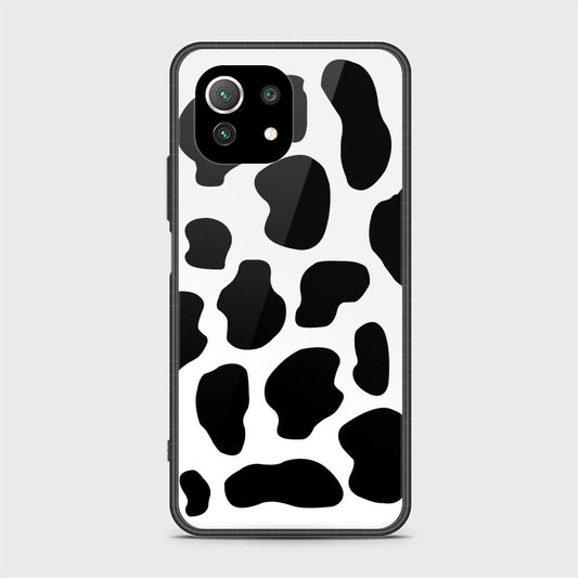 Xiaomi Mi 11 Lite Cover - Vanilla Dream Series - HQ Ultra Shine Premium Infinity Glass Soft Silicon Borders Case