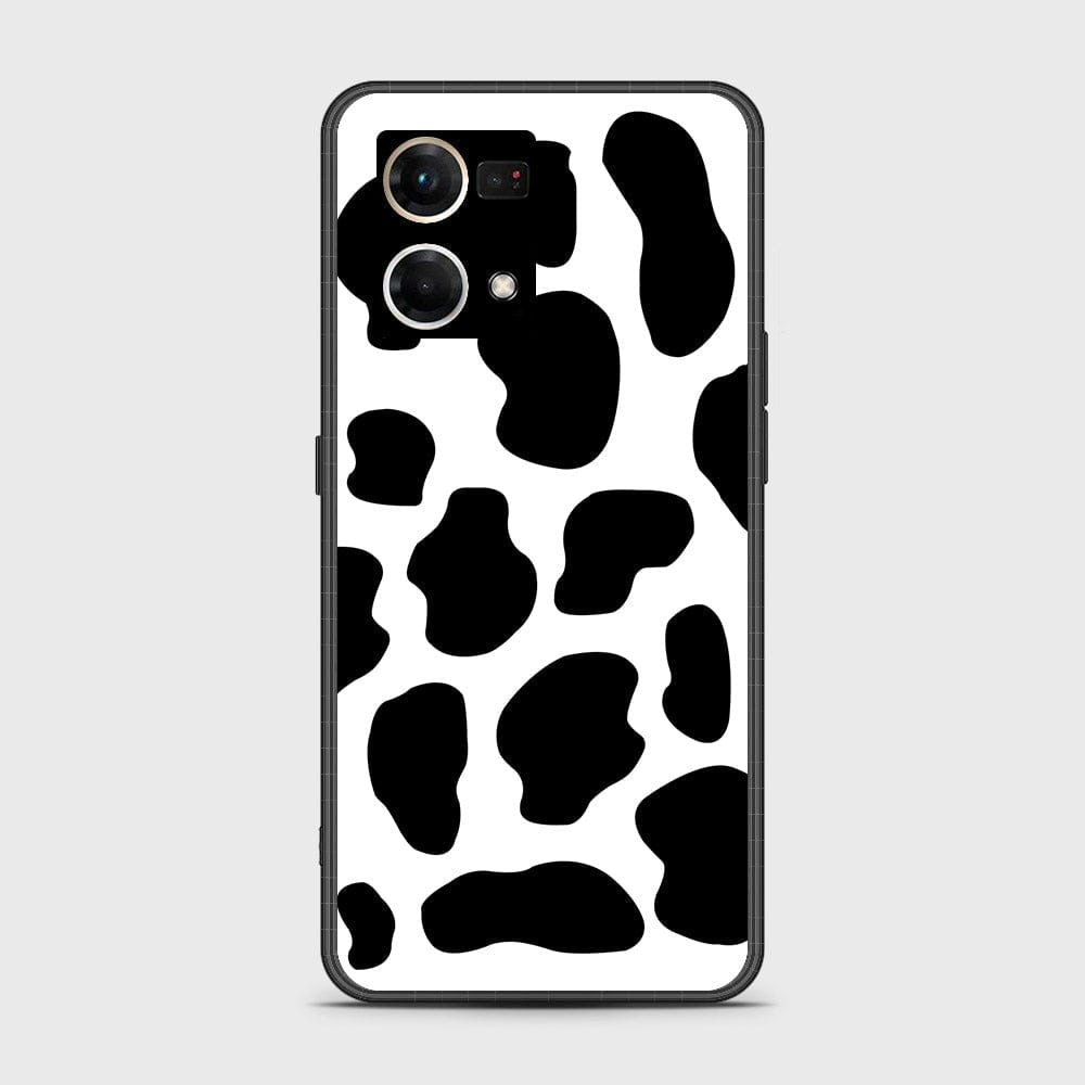 Oppo Reno 8 4G Cover - Vanilla Dream Series - HQ Ultra Shine Premium Infinity Glass Soft Silicon Borders Case