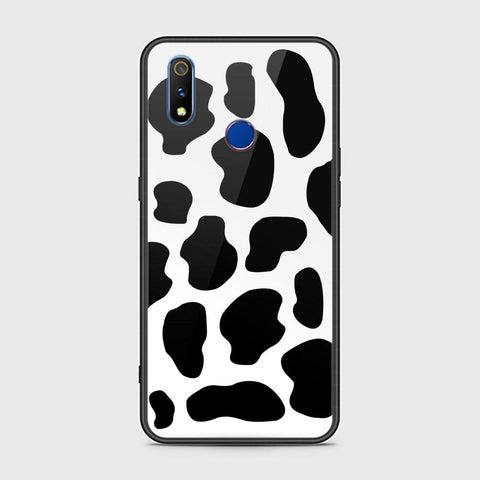 Realme 3 Cover - Vanilla Dream Series - HQ Ultra Shine Premium Infinity Glass Soft Silicon Borders Case