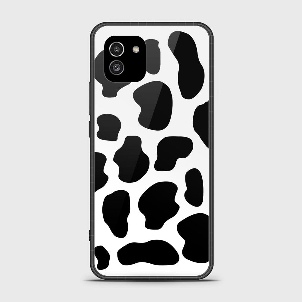 Samsung Galaxy A03 Cover - Vanilla Dream Series - HQ Ultra Shine Premium Infinity Glass Soft Silicon Borders Case