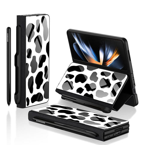 Samsung Galaxy Z Fold 3 5G Cover - Vanilla Dream Series - HQ Ultra Shine Premium Infinity Glass Soft Silicon Borders Case