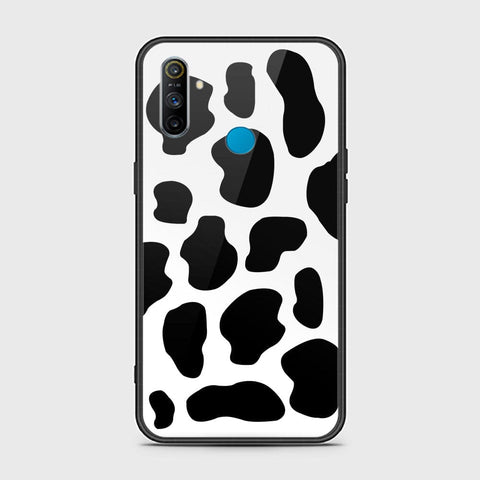 Realme 5i Cover - Vanilla Dream Series - HQ Ultra Shine Premium Infinity Glass Soft Silicon Borders Case